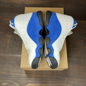 Jordan 13 Retro White Hyper Royal Black Size 9.5 (Pre-Owned) - Image 4