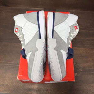 Nike Air Trainer 1 White Midnight Navy Medium Grey - Image 6