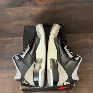 Jordan 3 Retro OG Black Cement (2024) Size 9.5 (Pre-Owned)