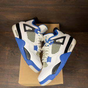 Jordan 4 Retro Motorsports (2017) Size 9 (Pre-Owned) - Image 2