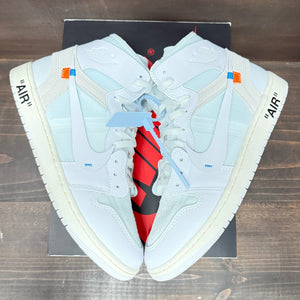 Jordan 1 Retro High Off-White Alaska - Image 12
