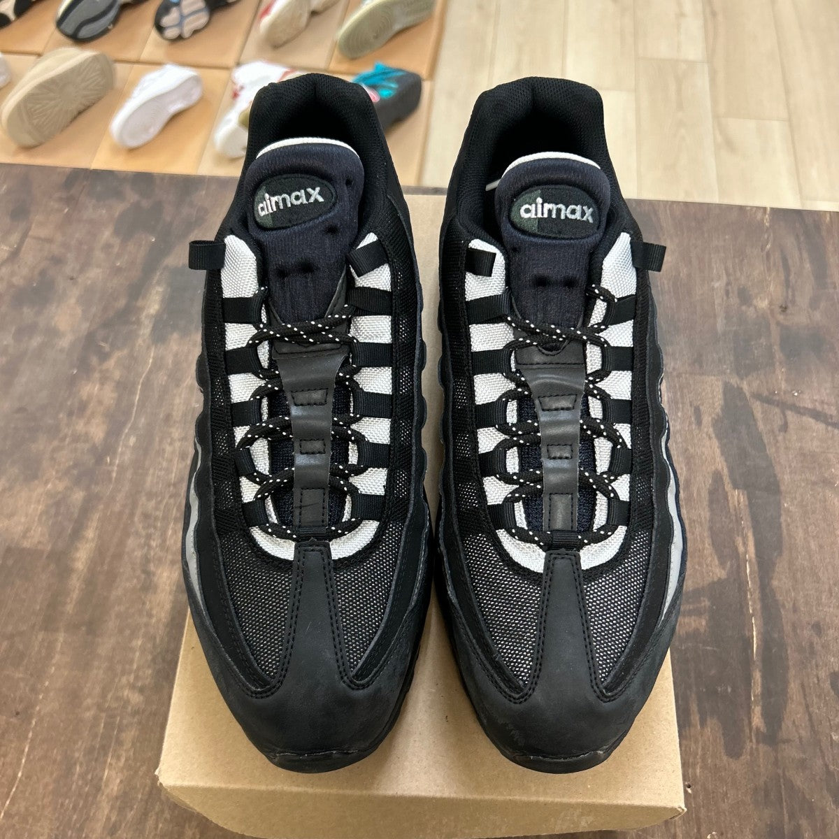 Nike Air Max 95 Essential Black Smoke Grey Size 13 (Pre-Owned) - Image 2