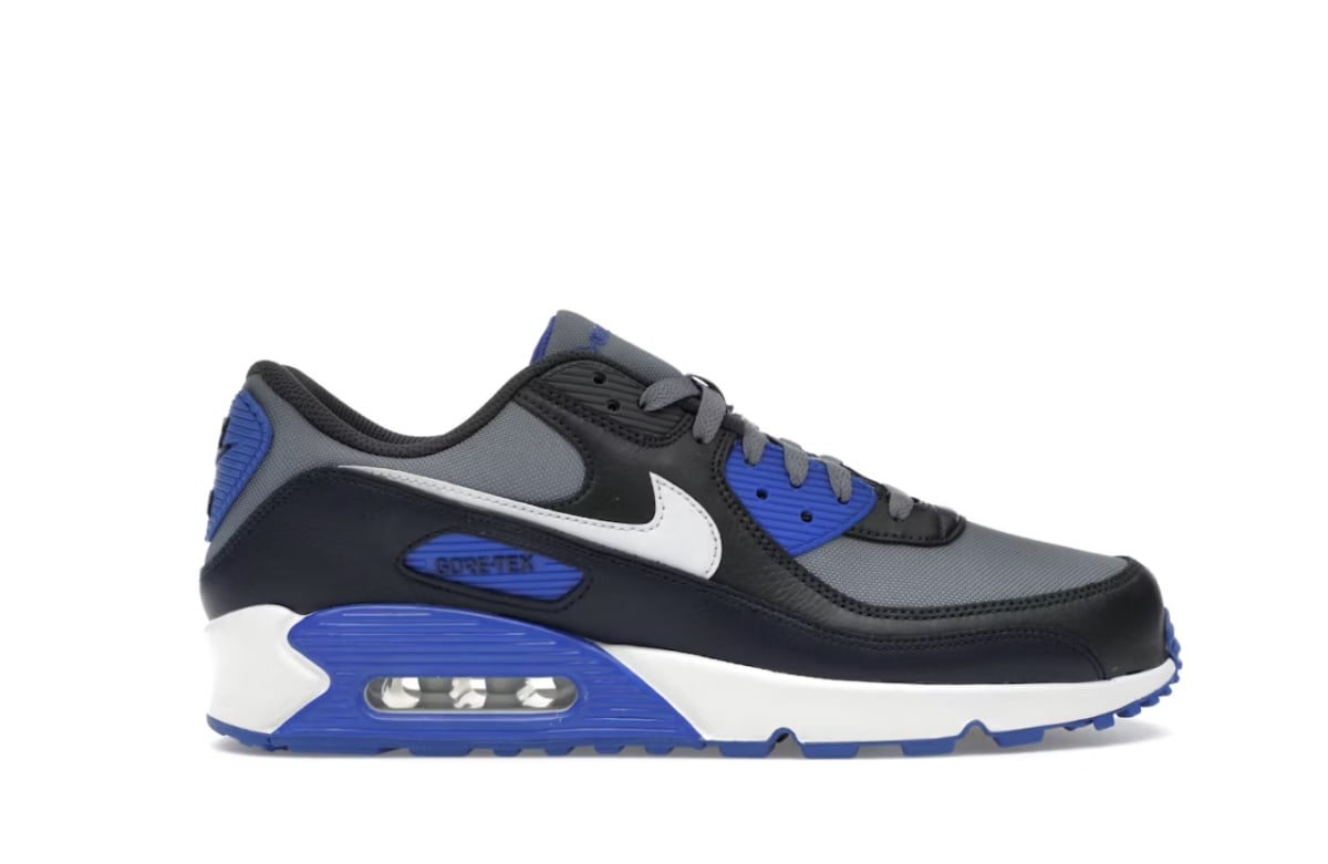 Nike Air Max 90 Gore-Tex Cool Grey Anthracite Obsidian Pure Platinum