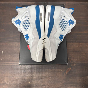 Jordan 4 Retro Military Blue (2024) (GS) Size 6.5Y (Pre-Owned) - tag