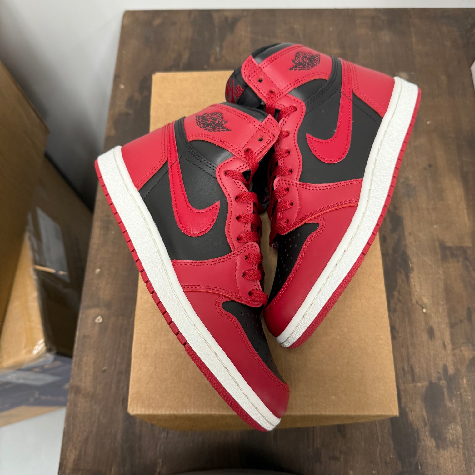 Varsity Red Jordan 1 High 85 (USED, No Box)