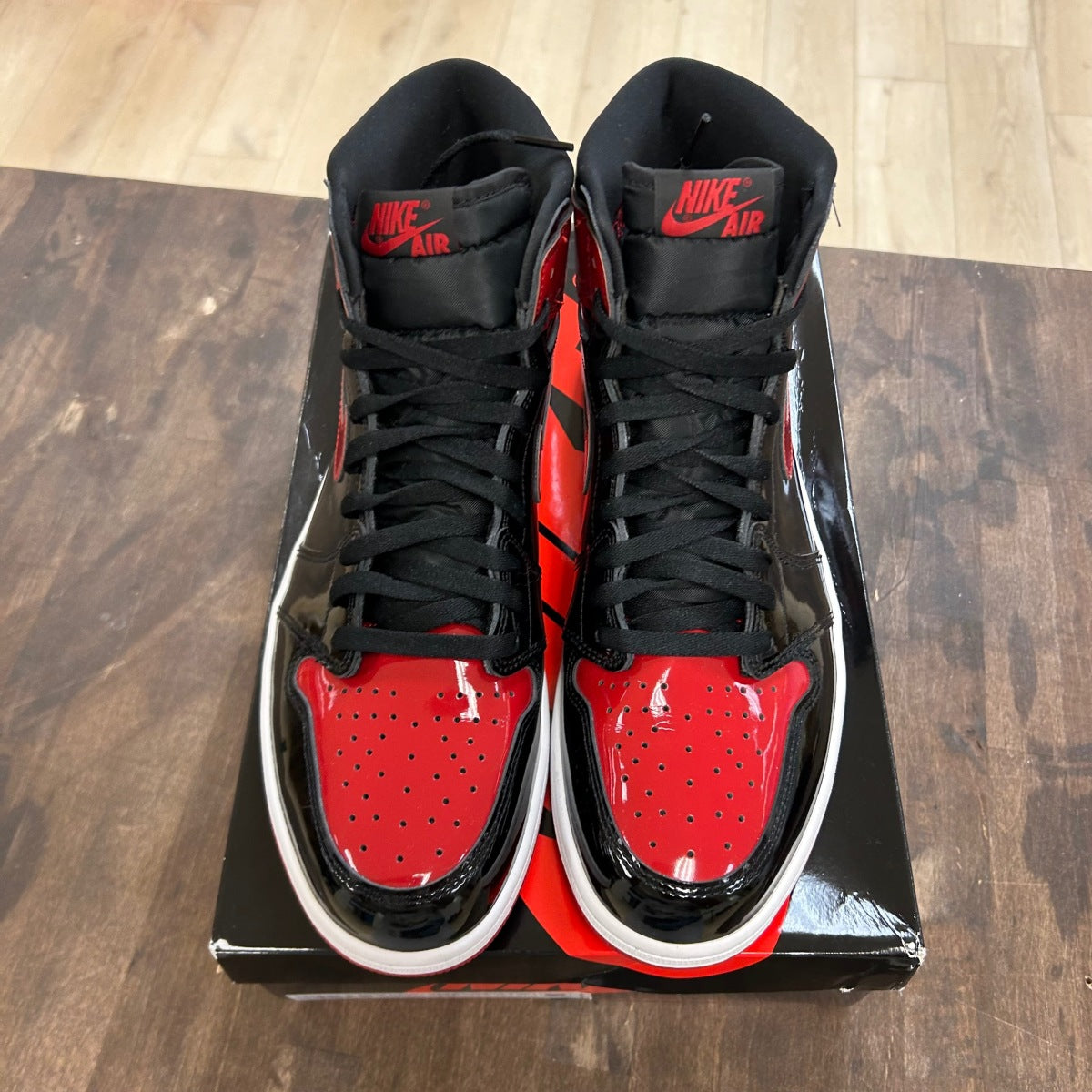 Jordan 1 Retro High OG Patent Bred - Image 3