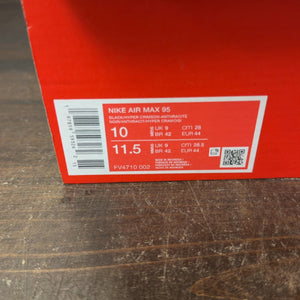 Nike Air Max 95 Black Hyper Crimson - Image 6