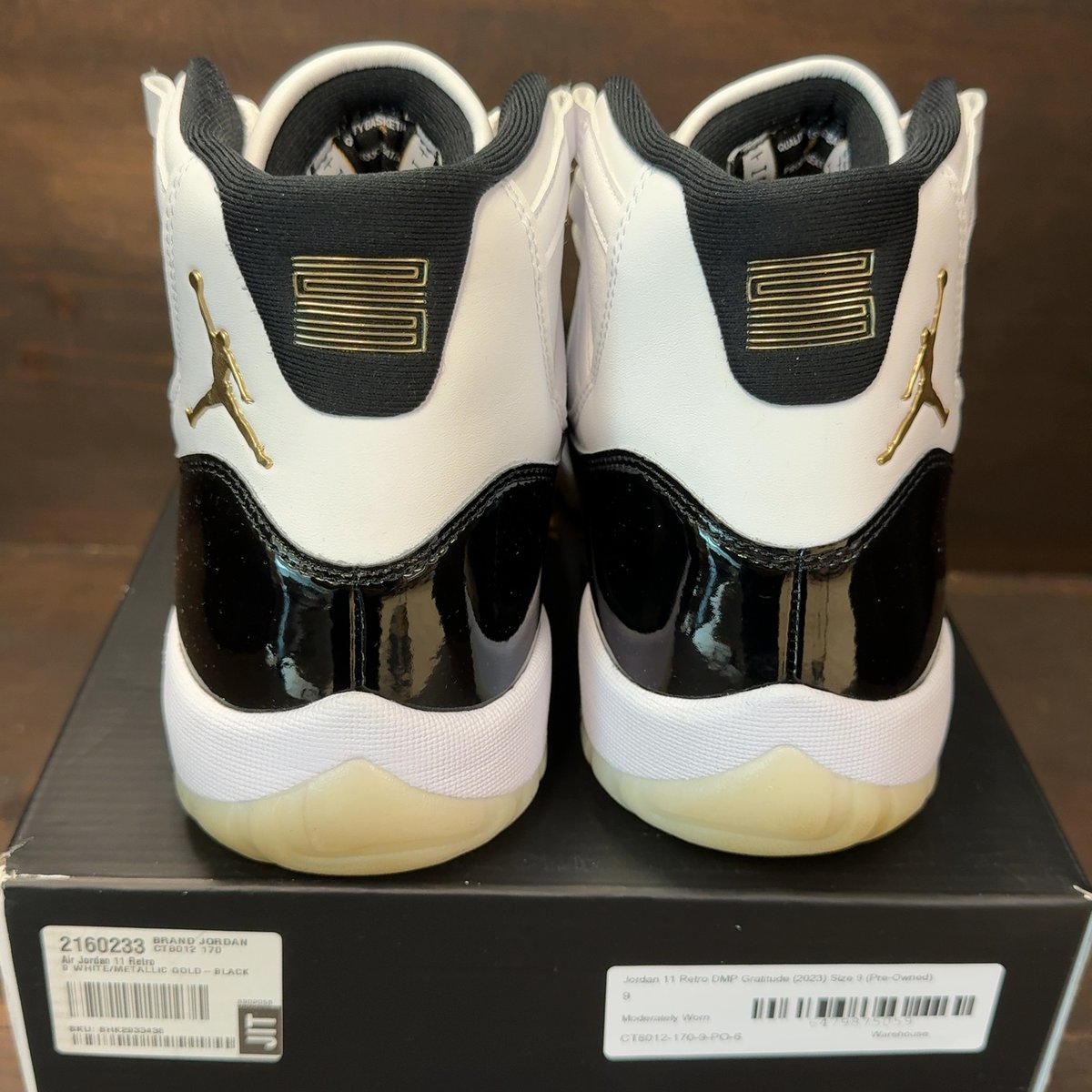 Jordan 11 Retro DMP Gratitude (2023) Size 9 (Pre-Owned) - aux