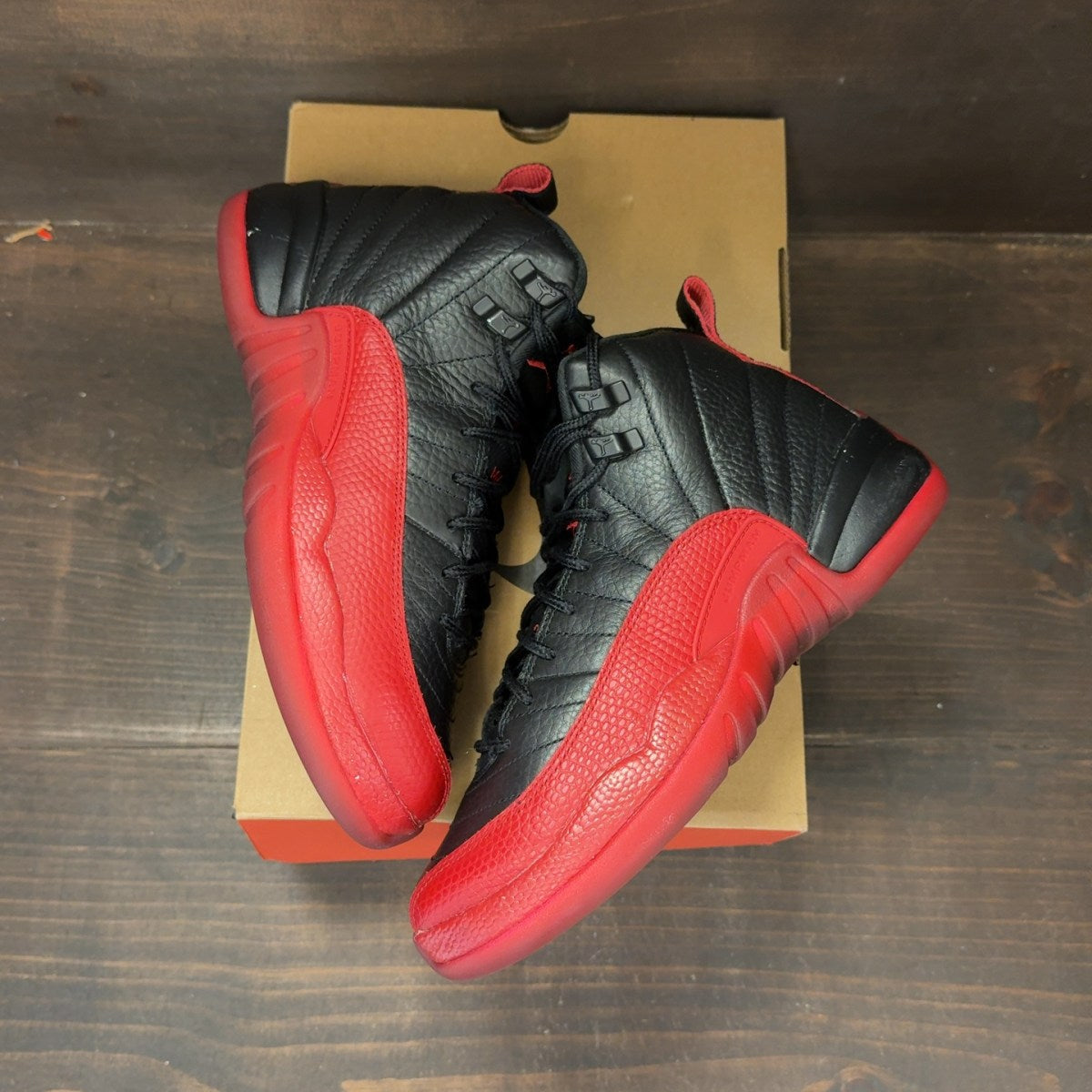 Jordan 12 Retro Flu Game (2025) (GS) Size 6Y (Pre-Owned) - back