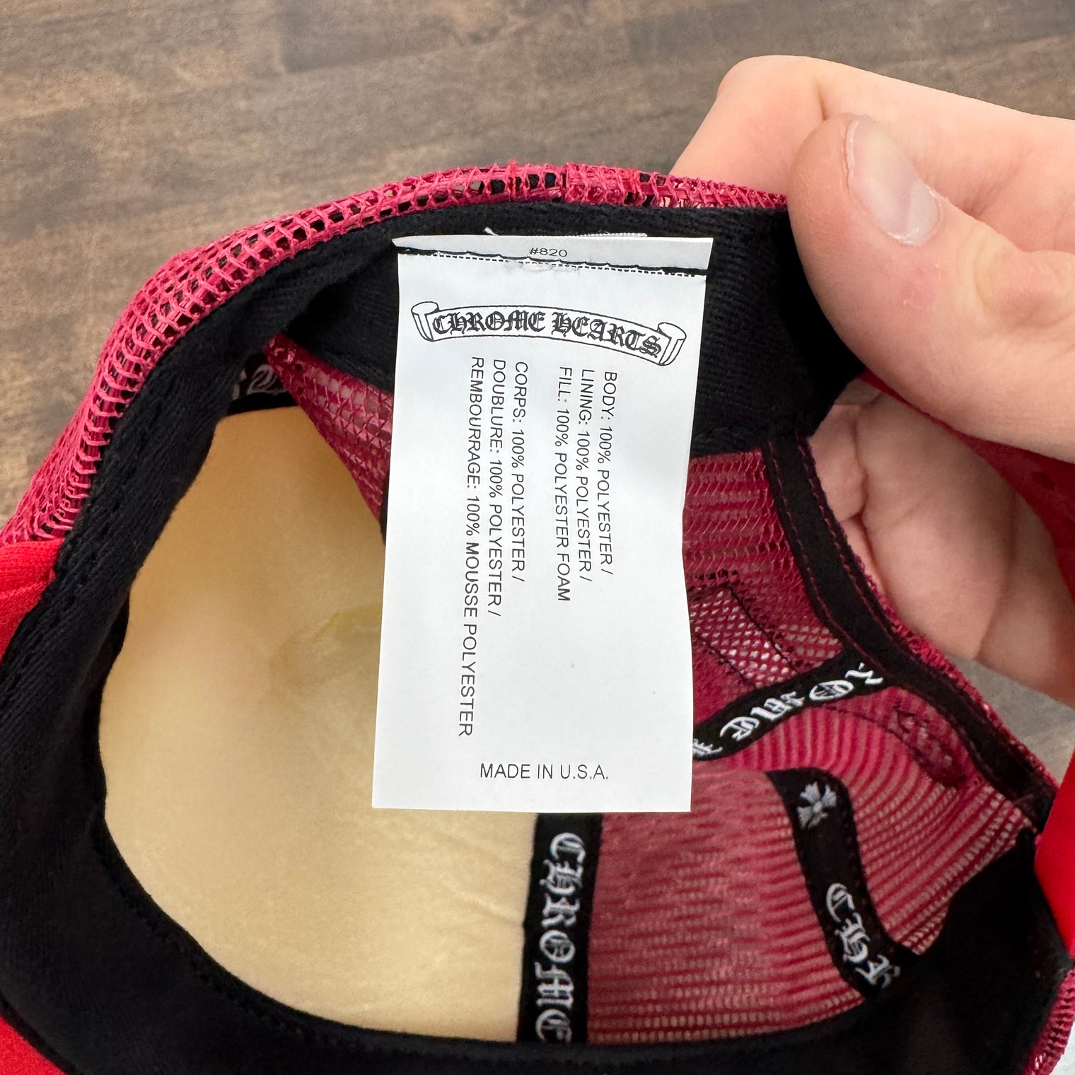 Chrome Hearts Taco King Trucker Hat (USED)