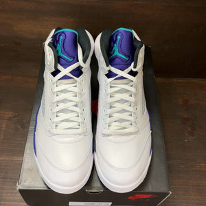 Jordan 5 Retro Grape (2025) Size 12.5 (Pre-Owned) - tag