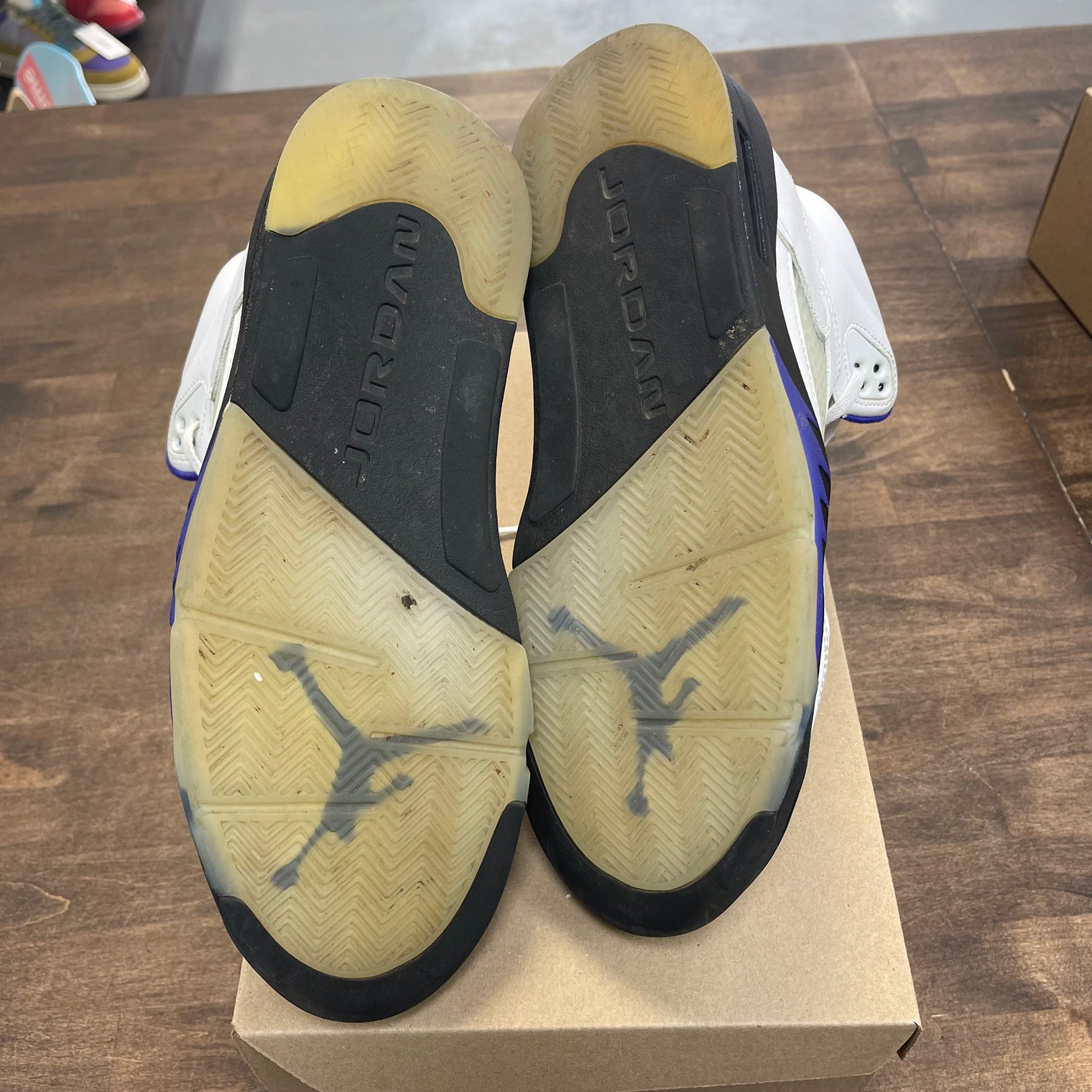 Dark Iris Jordan 5 (USED, No Box)
