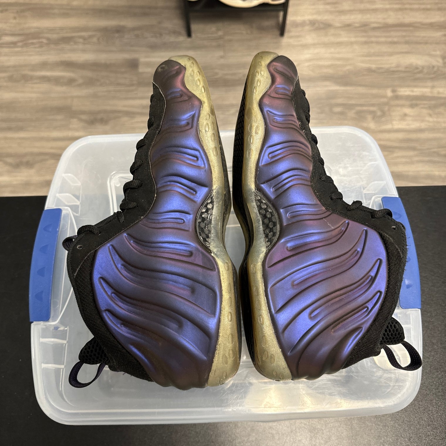 Nike Air Foamposite Eggplant (USED;NO BOX)