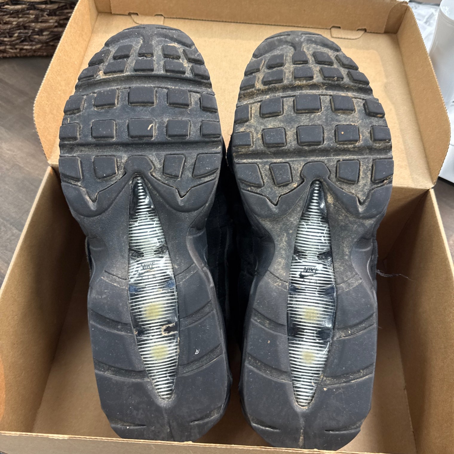 Black Comme Des Garçon Air Max 95 (USED,No Box)