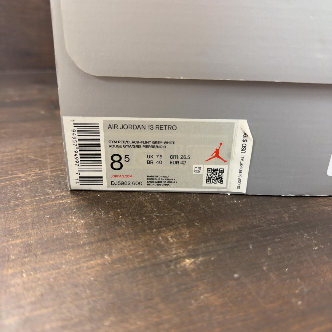 Jordan 13 Retro Gym Red Flint Grey - Image 7