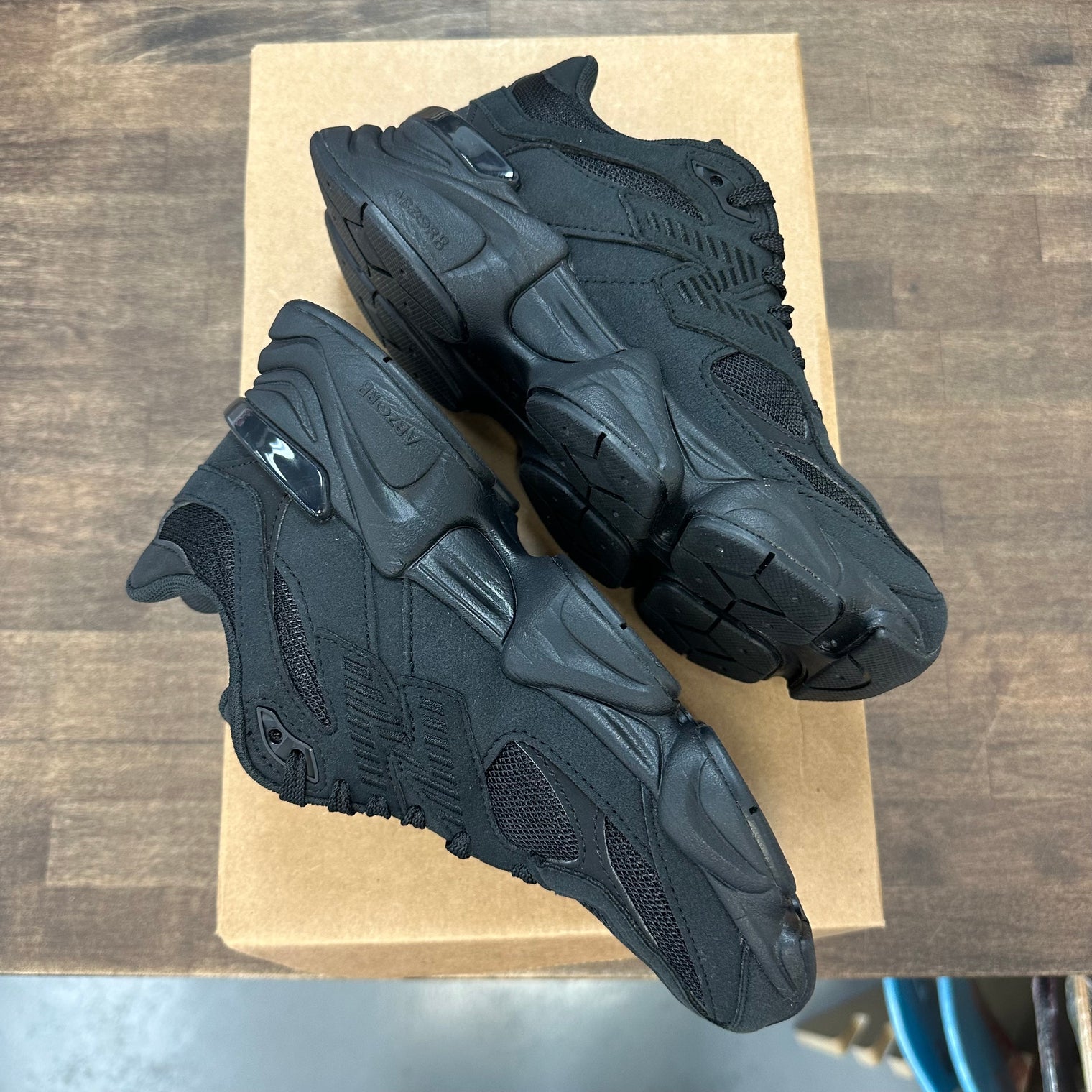 Triple Black New Balance 9060 (Used, No Box)