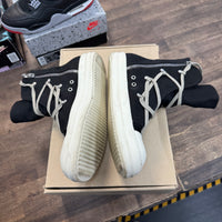 Rick Owens Lido DRKSHDW Hexa High Black Milk (USED)