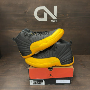 Jordan 12 Retro Black University Gold - Image 1