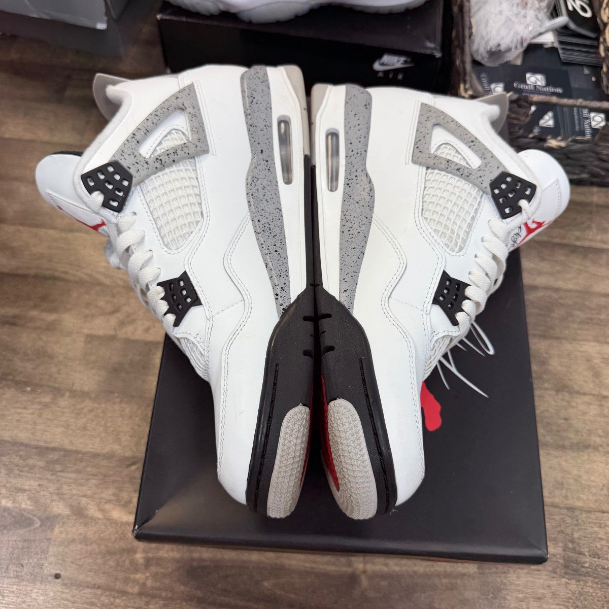 Jordan 4 Retro White Cement (2025) - Image 4