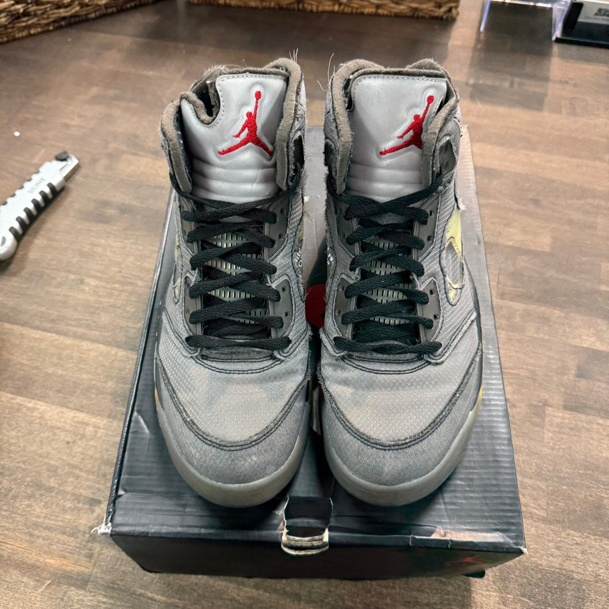 Jordan 5 Retro Off-White Muslin - Image 2