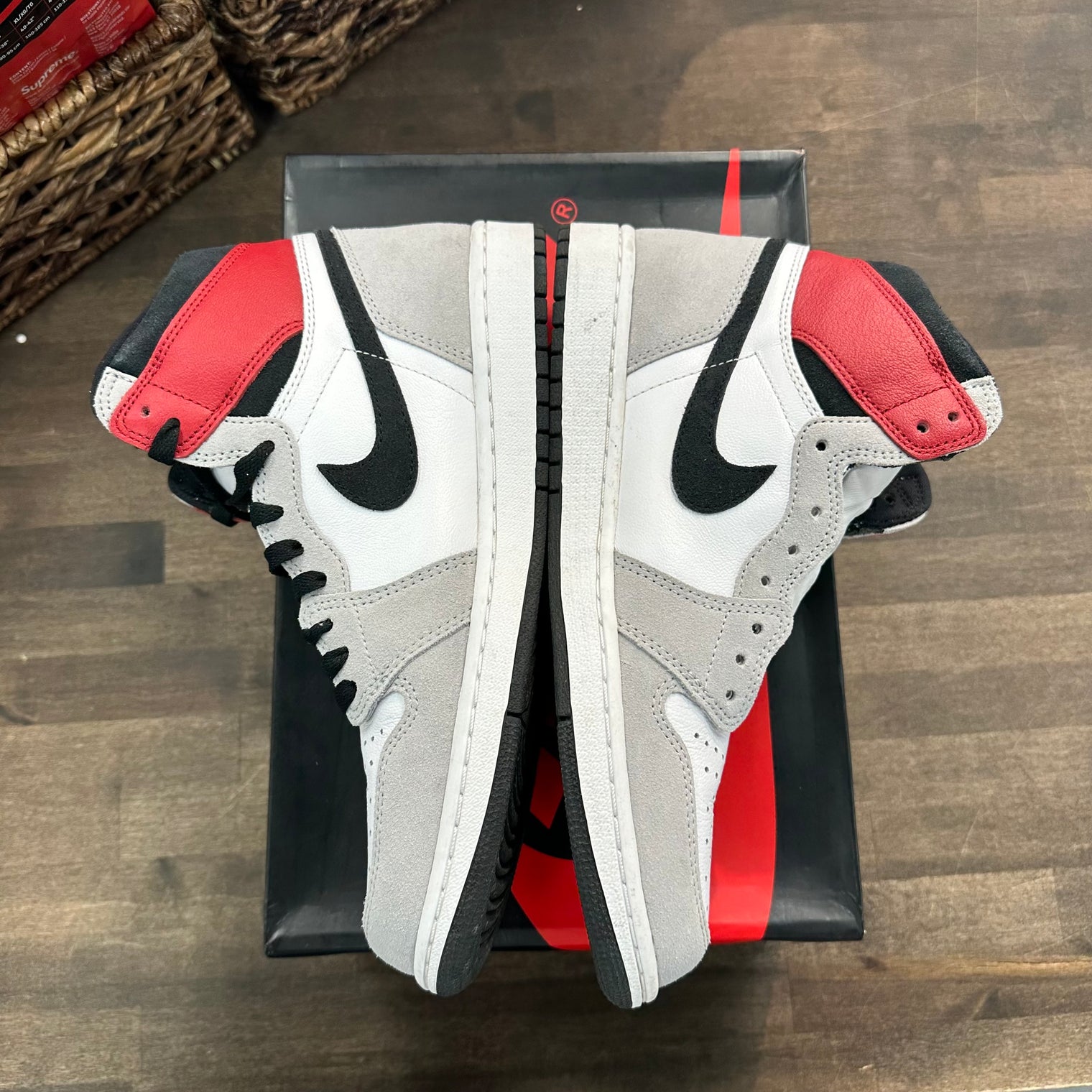 Light Smoke Grey Jordan 1 High Retro (USED)