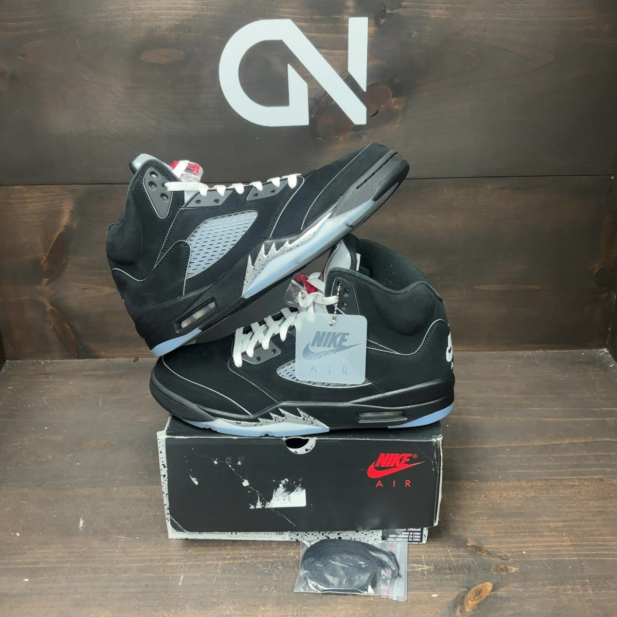 Jordan 5 Retro OG Black Metallic Reimagined - Image 1