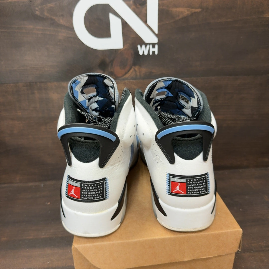 Jordan 6 Retro UNC White Size 13 (Pre-Owned) - Image 4