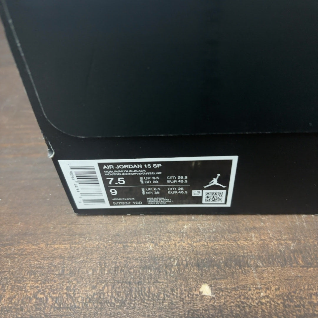 Jordan 15-23RE Black Muslin - Image 7