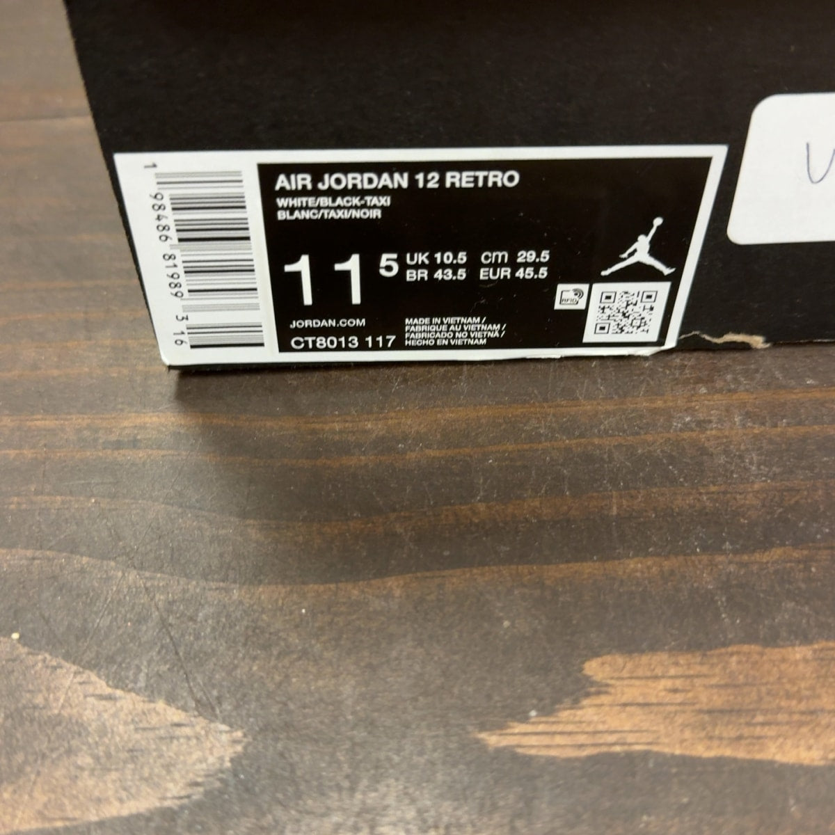 Jordan 12 Retro Taxi (2025) - Image 9