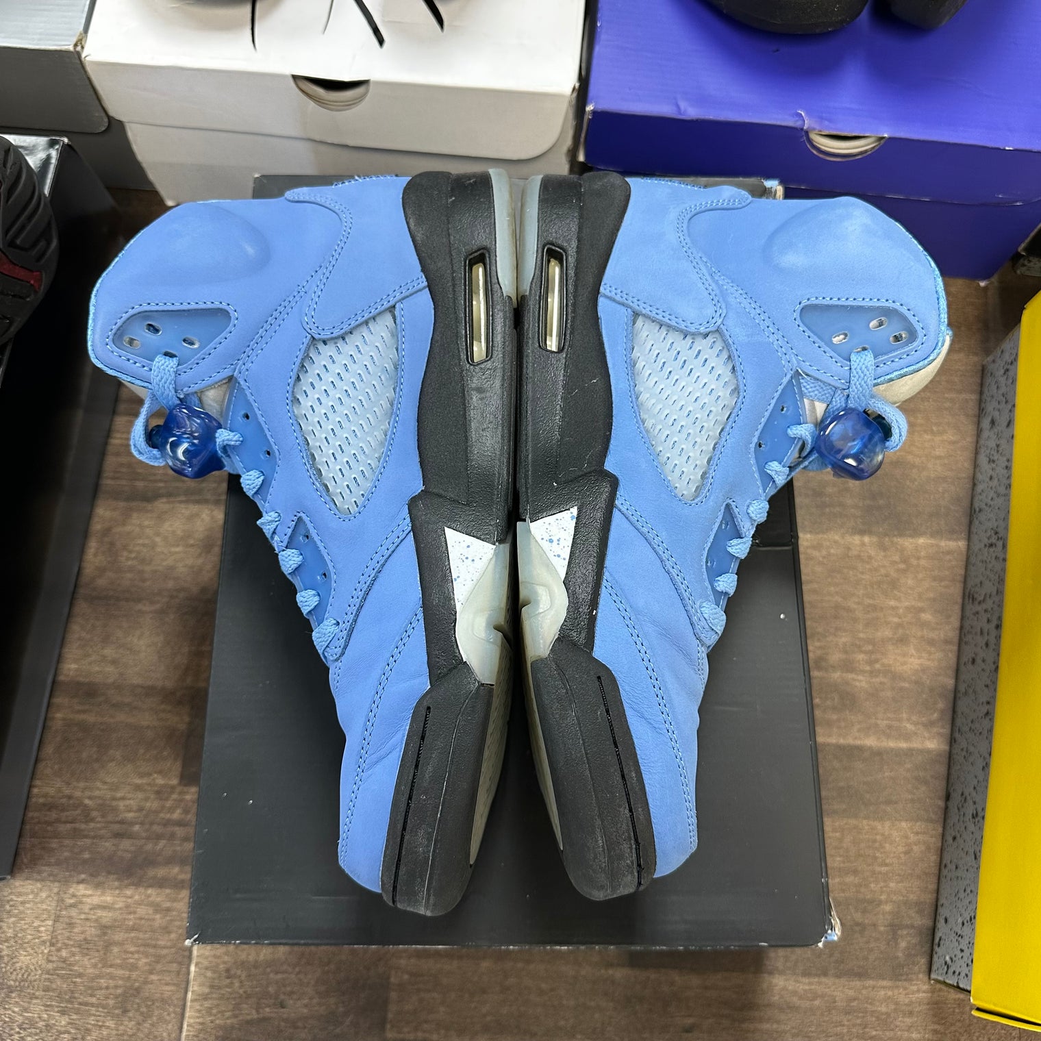 UNC University Blue Jordan 5 Retro (USED)