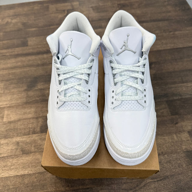Pure Money Jordan 3 Retro (USED,No Box)