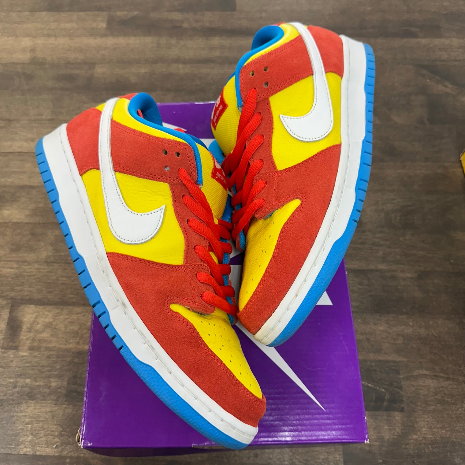 Bart Simpson SB Dunk Low (USED)