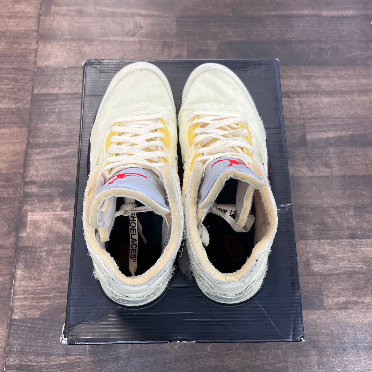 Sail Off-White Jordan 5 (USED)