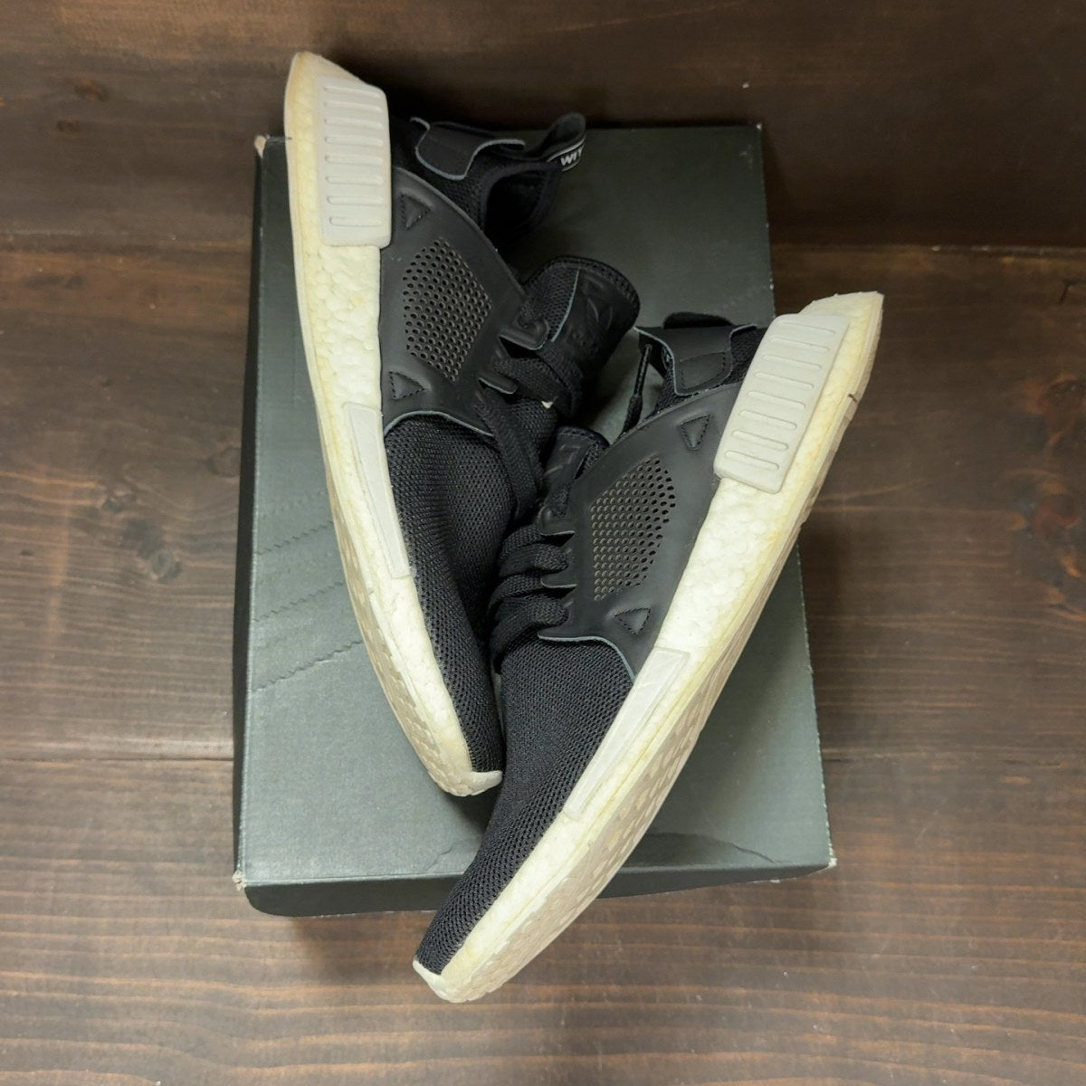 adidas NMD XR1 Black White - Image 2
