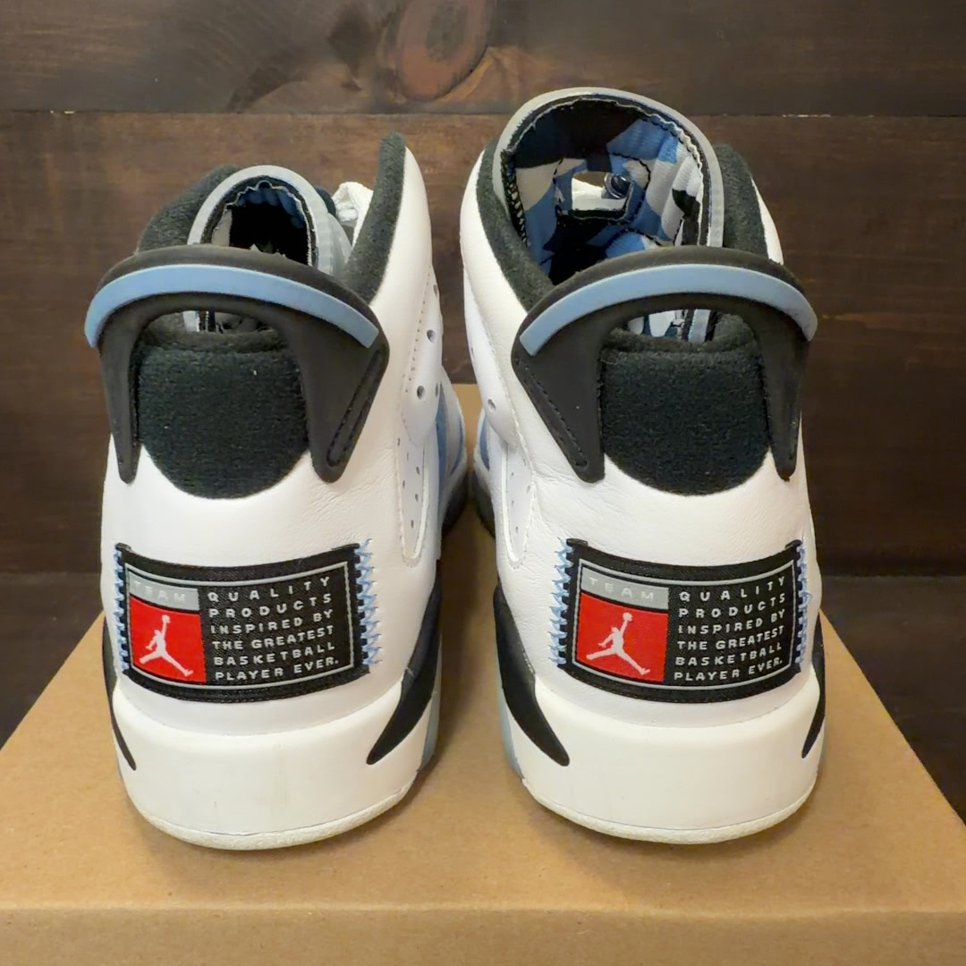 Jordan 6 Retro UNC White (GS) Size 5.5Y (Pre-Owned) - Image 4