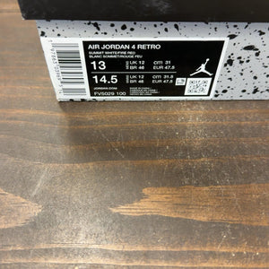 Jordan 4 Retro White Cement (2025) Size 13 (Pre-Owned) - aux