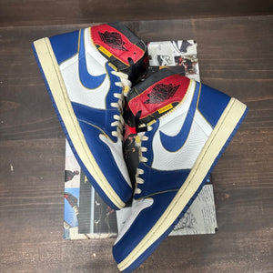 Jordan 1 Retro High Union Los Angeles Storm Blue Size 11 (Pre-Owned) - Image 2