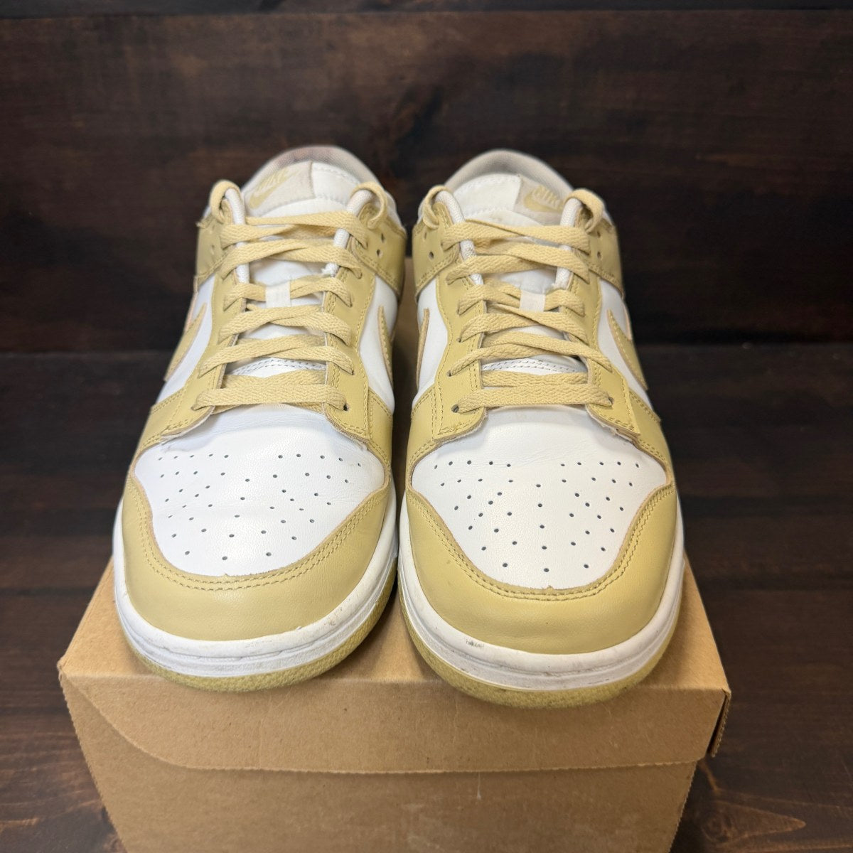 Nike Dunk Low Team Gold Size 10.5 (Pre-Owned) - Image 3