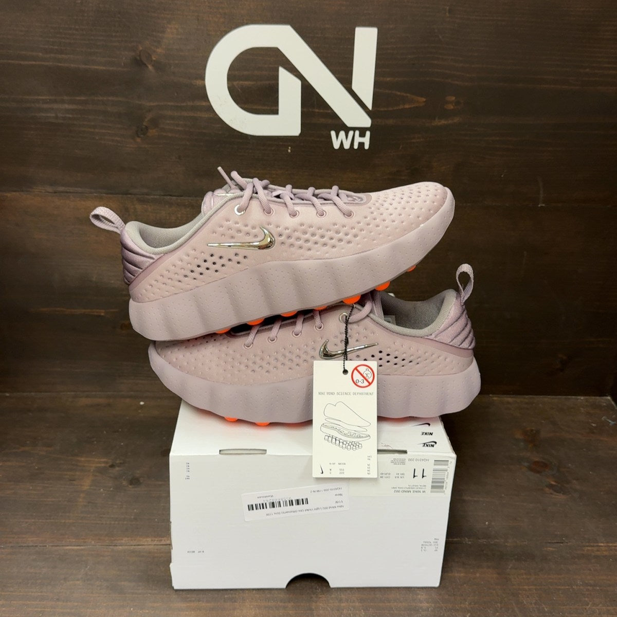 Nike Mind 002 Light Violet Ore (Women's) Size 11W - Image 1