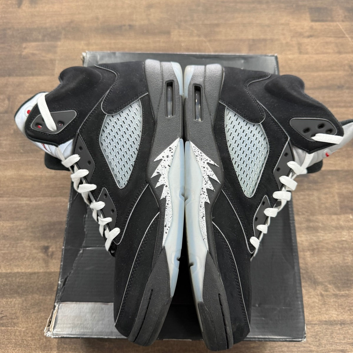 Jordan 5 Retro OG Black Metallic Reimagined - Image 5