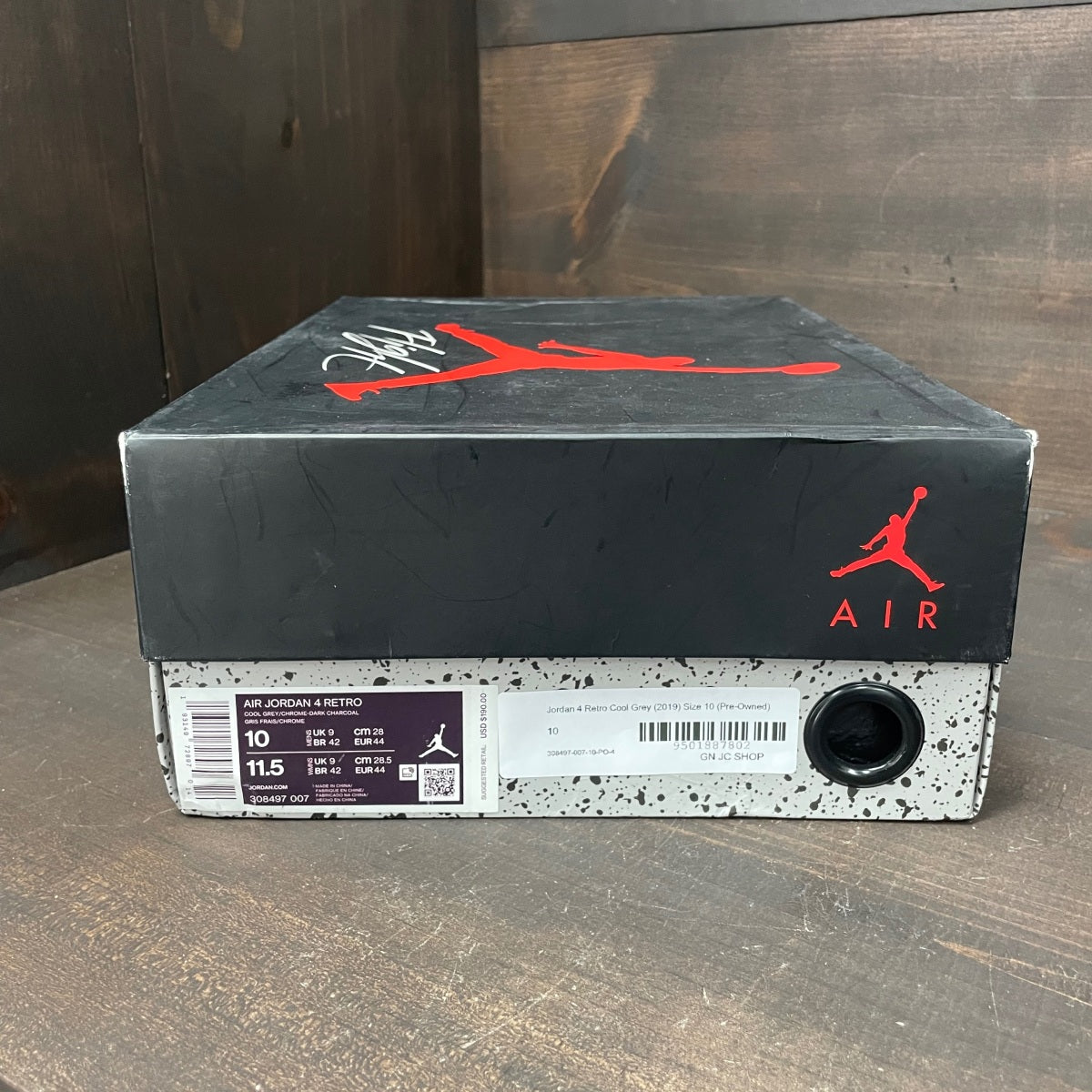 Jordan 4 Retro Cool Grey (2019) - Image 6