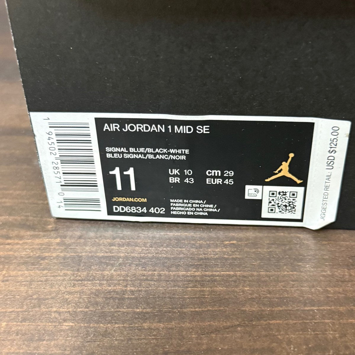 Jordan 1 Mid Signal Blue - Image 6