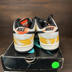 Nike SB Dunk Low Raygun Tie-Dye White Size 8 (Pre-Owned)
