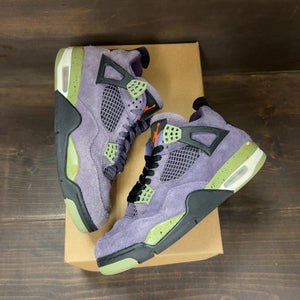 Jordan 4 Retro Canyon Purple (Women's) Size 9.5W (Pre-Owned) - Image 2