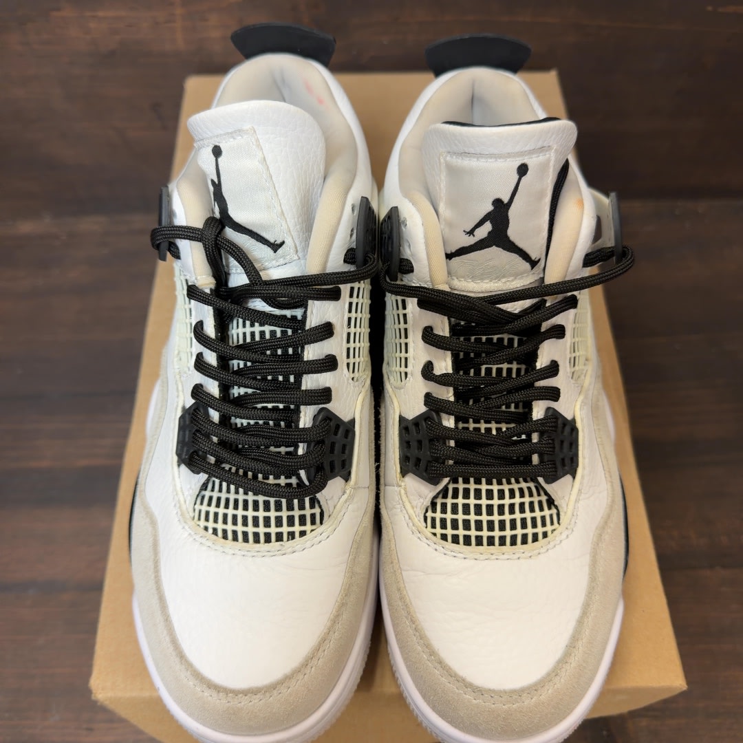 Jordan 4 Retro Military Black Size 5 (Pre-Owned) - Image 3
