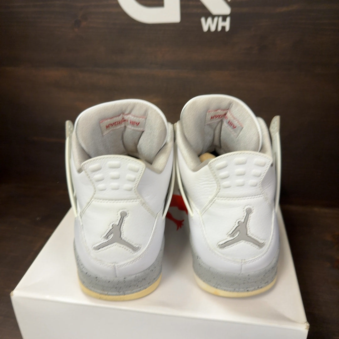 Jordan 4 Retro White Oreo (2021) Size 12 (Pre-Owned)
