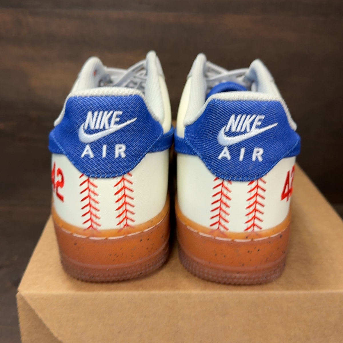 Nike Air Force 1 Low Jackie Robinson Size 7 (Pre-Owned) - Image 5