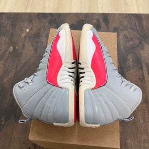 Jordan 12 Retro Wolf Grey Racer Pink (GS) Size 7Y (Pre-Owned) - Image 4
