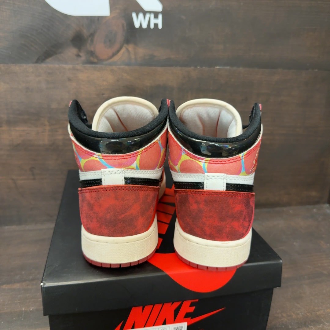 Jordan 1 Retro High OG Spider-Man Across the Spider-Verse (GS) Size 4.5Y (Pre-Owned)
