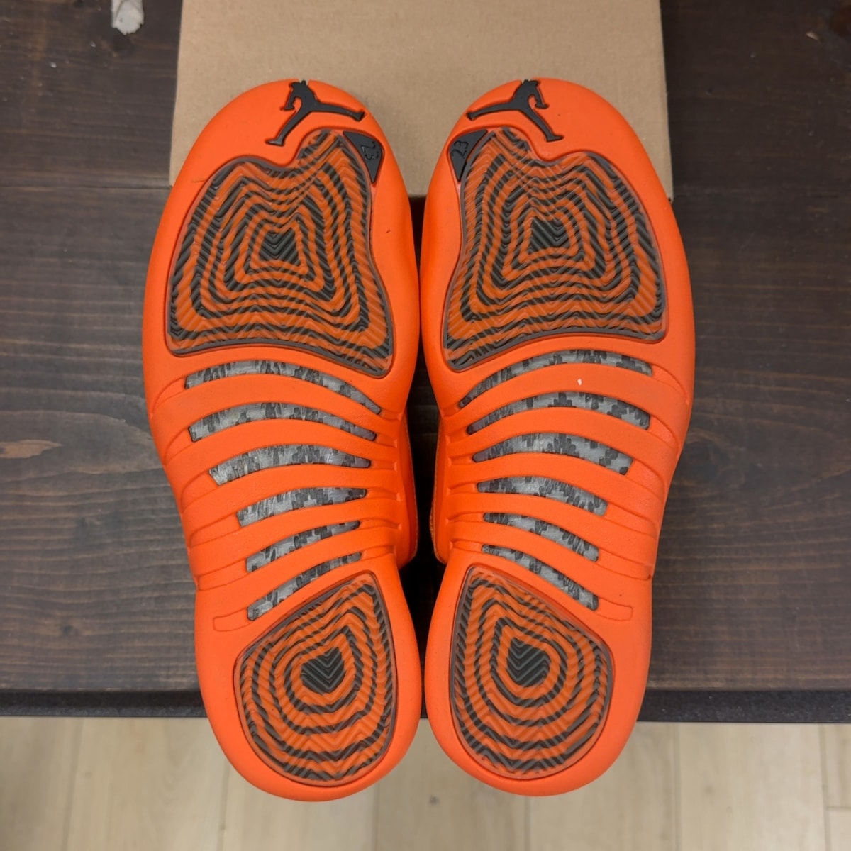 Jordan 12 Retro WNBA All-Star Brilliant Orange (Women's) Size 10W (Pre-Owned) - Image 8
